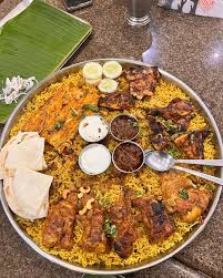 Mixed Chicken Mandi ( choice of Chicken & 3 types of mandi rice)